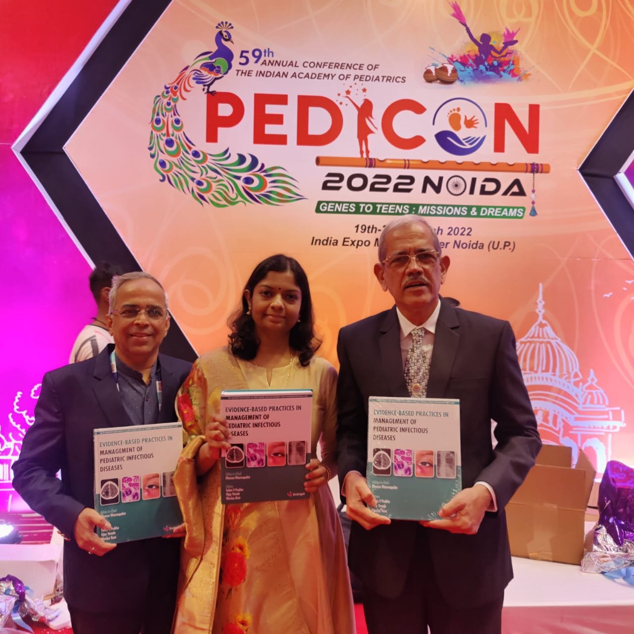 Book Launch at the 59th PEDICON (Paediatrics)