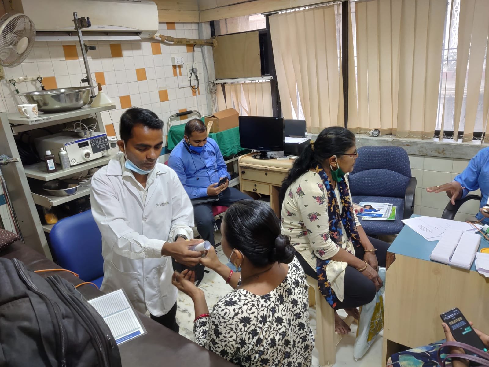 First Respiratory Camp Conducted Successfully