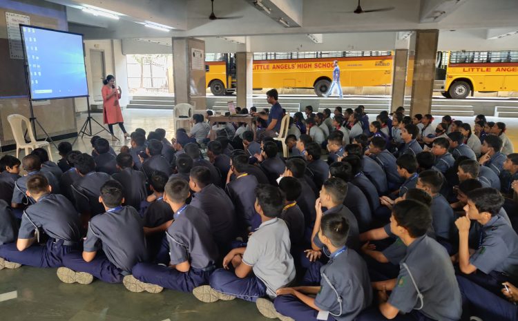  Tobacco Cessation Programme conducted at Little Angel’s High School