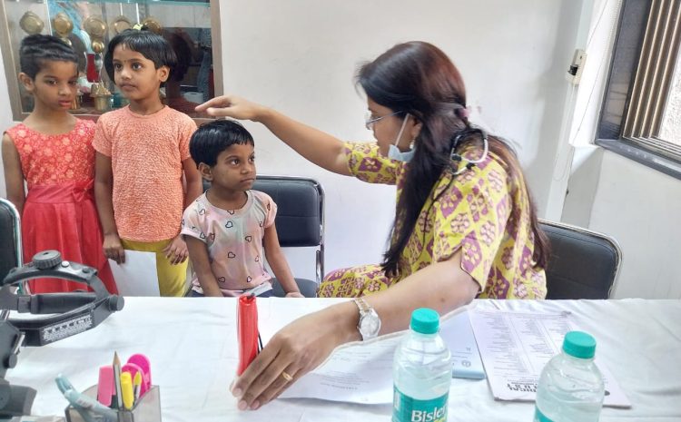 Medical Camp conducted for girls at Balika Ashram, Dadar