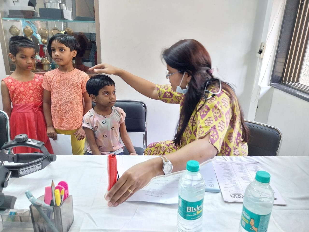 Medical Camp conducted for girls at Balika Ashram, Dadar
