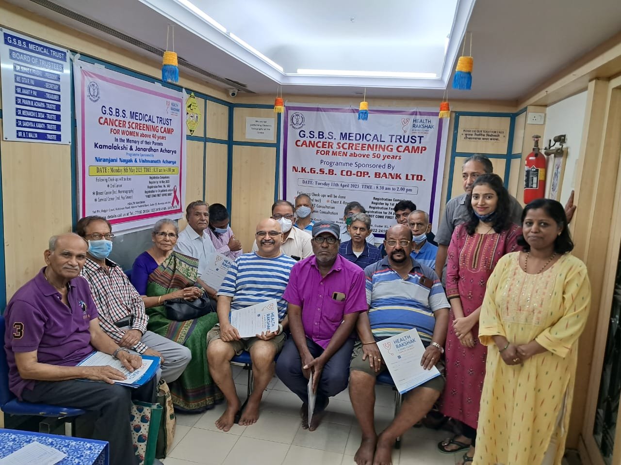 Cancer Detection Camp for Men successfully conducted on 11th April 2023