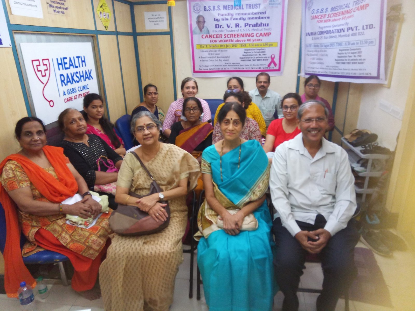 21st Successful Cancer Detection Camp for Women above the age of 40