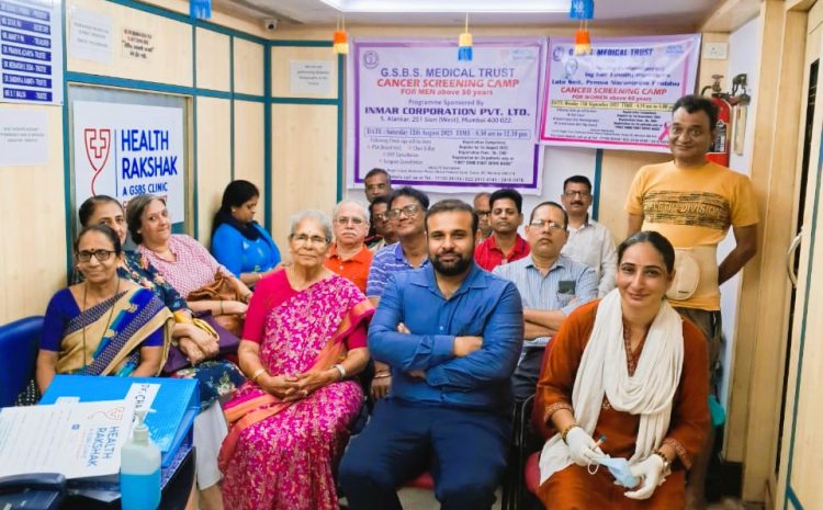  Sixth Cancer Detection Camp for Men successfully conducted on 12th August 2023