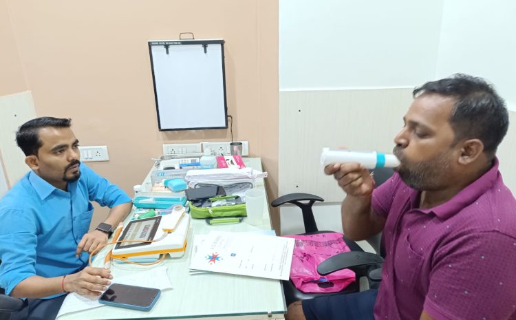  Respiratory Camp Conducted Successfully at Mahim Centre