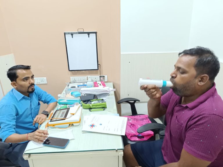 Respiratory Camp Conducted Successfully at Mahim Centre