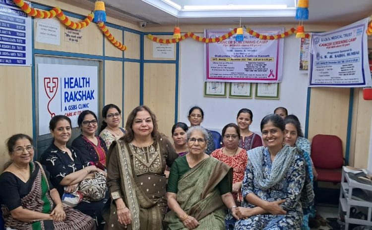  23rd Successful Cancer Detection Camp for Women above the age of 40