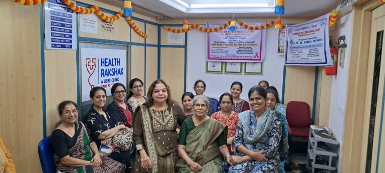 23rd Successful Cancer Detection Camp for Women above the age of 40