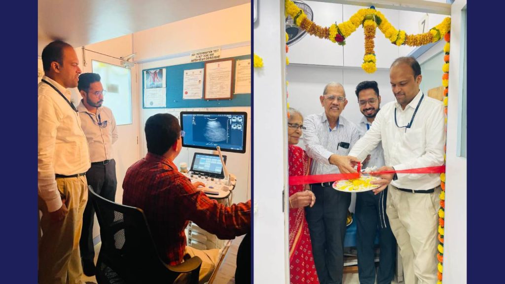 Inauguration of Sonography machine with Color Doppler at Dadar Centre