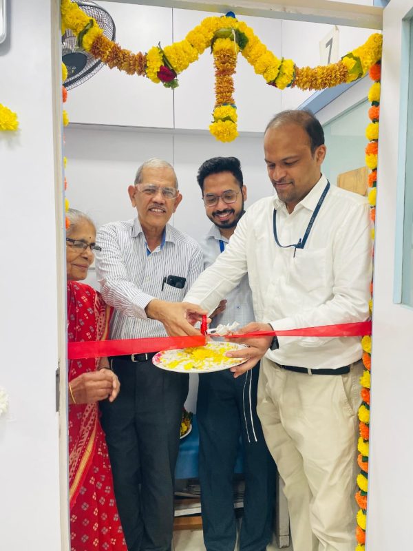 Inauguration of the Sonography and Color Doppler Machine at Dadar Centre - GSBS Medical Trust