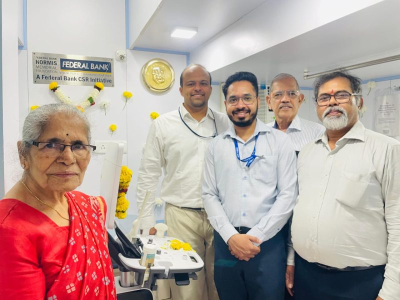 Inauguration of the Sonography and Color Doppler Machine at Dadar Centre - GSBS Medical Trust