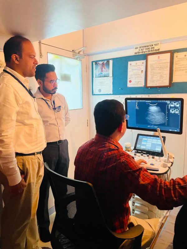 Inauguration of the Sonography and Color Doppler Machine at Dadar Centre - GSBS Medical Trust