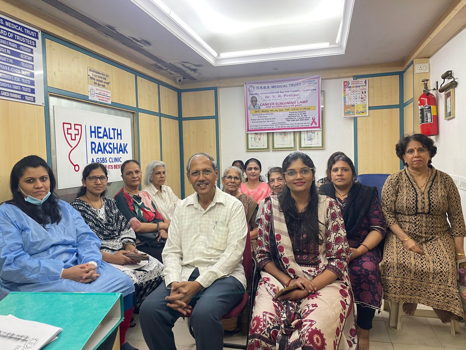 Successful Cancer Screening Camp for Women on 14th July 2025
