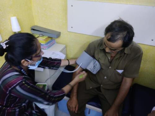 Free Health Checkup Camp at Dharavi | Goa Hindu Association | GSBS Medical Trust