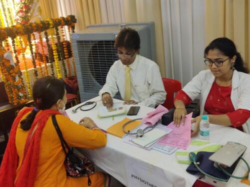 Medical Camp at GSB Ganeshotsav Wadala