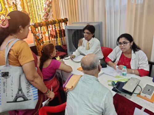 Medical Camp at GSB Ganeshotsav Wadala